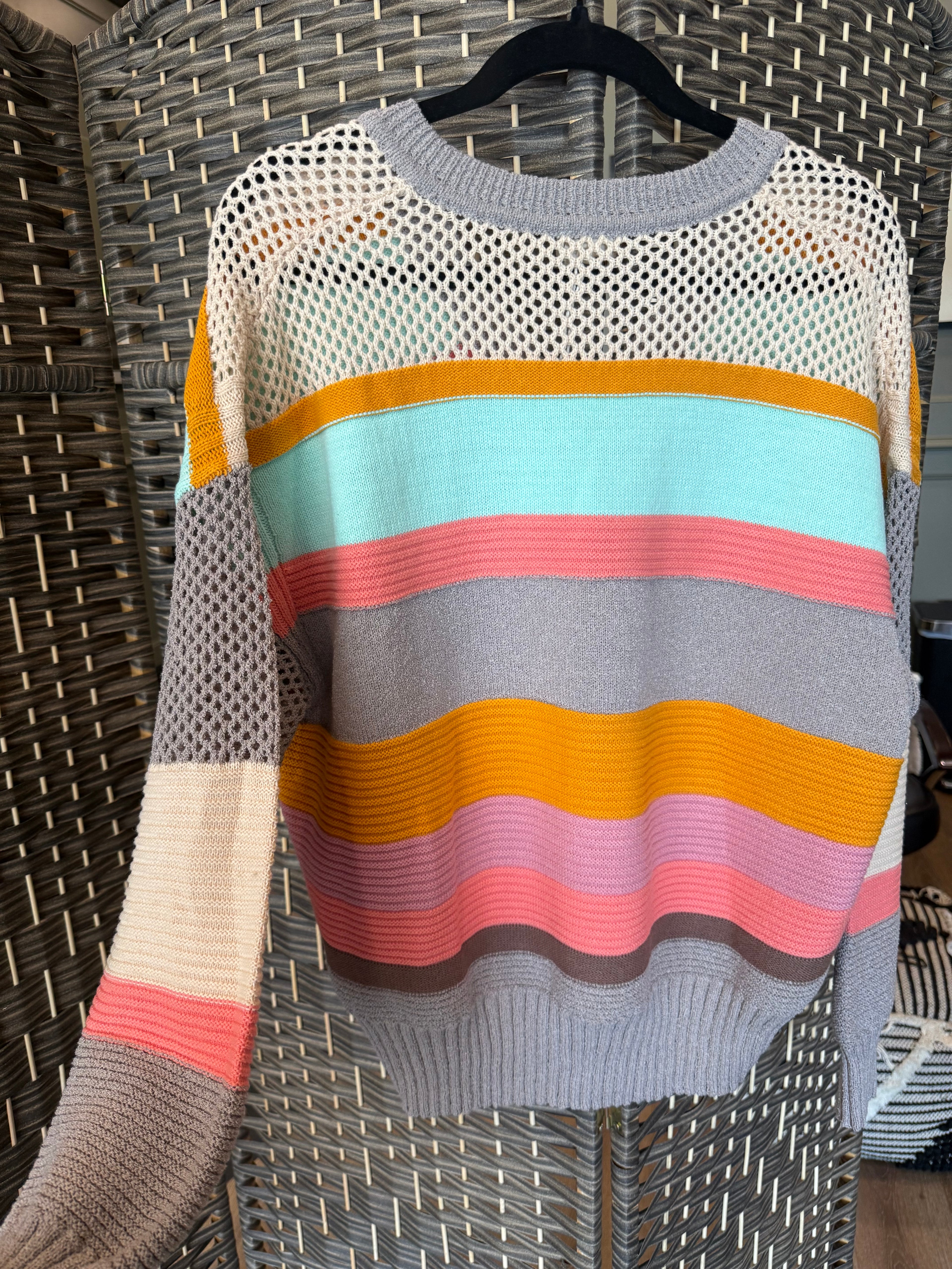 Striped Spring Sweater