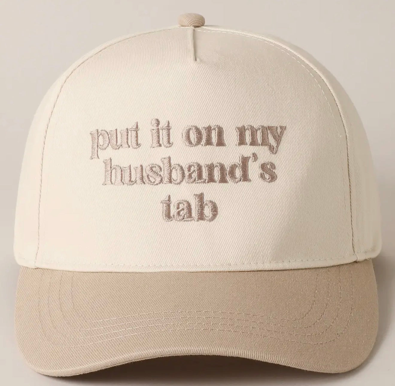 Put It On My Husband’s Tab