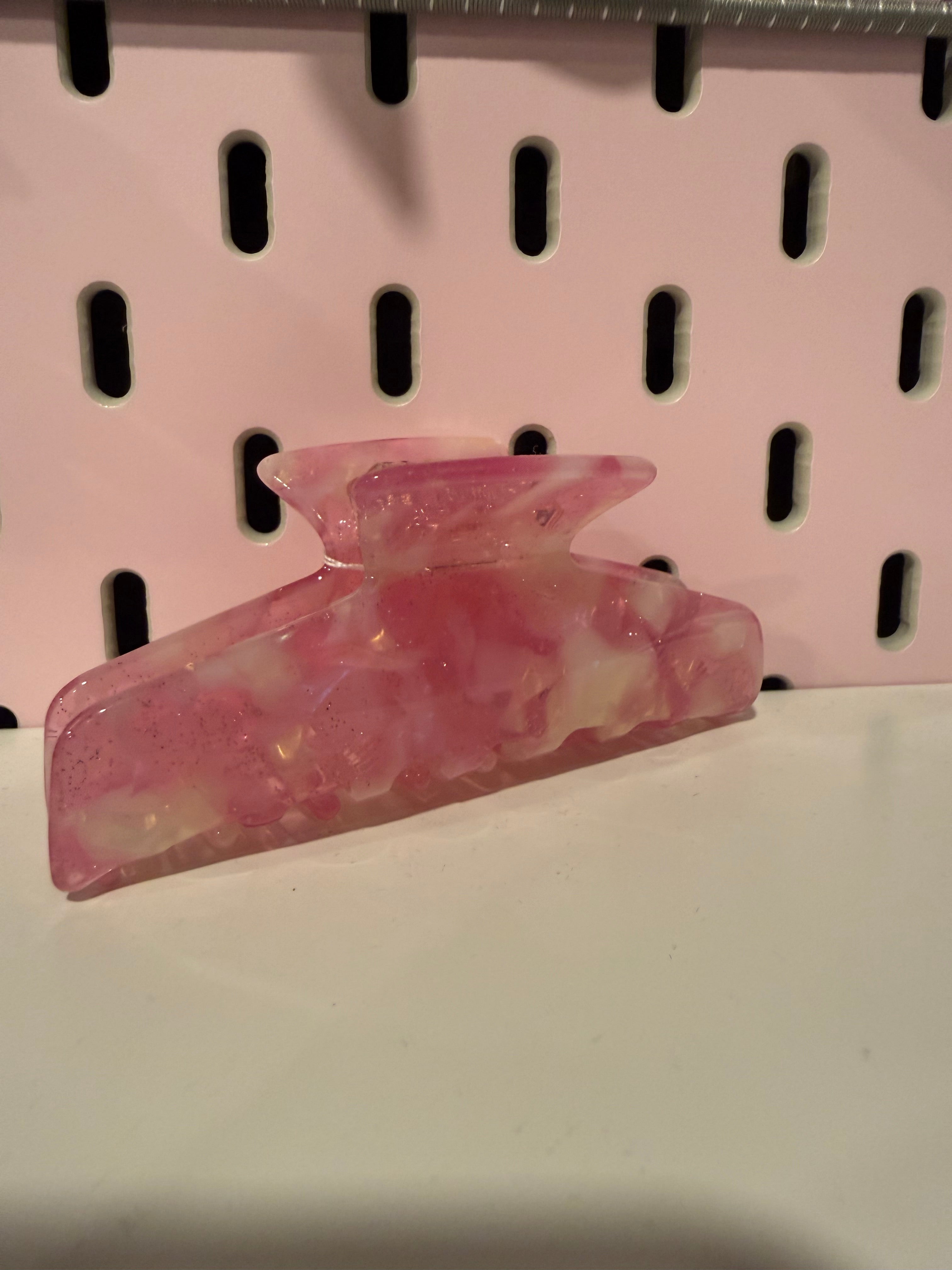 Pink Lemonade Claw Clip