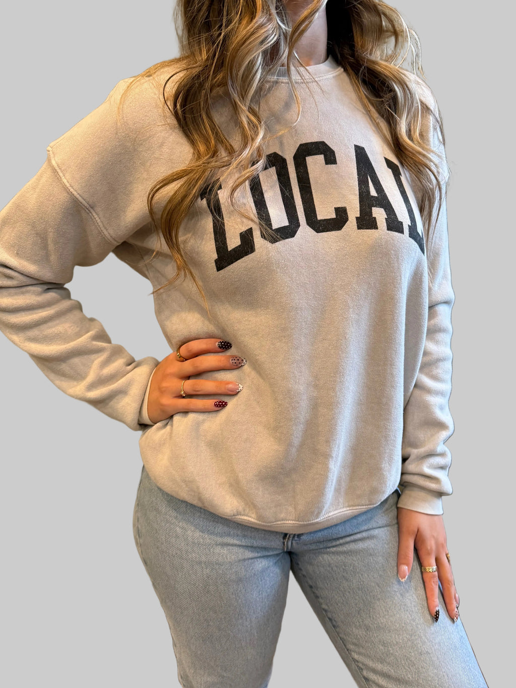LOCAL Mineral Washed Crewneck