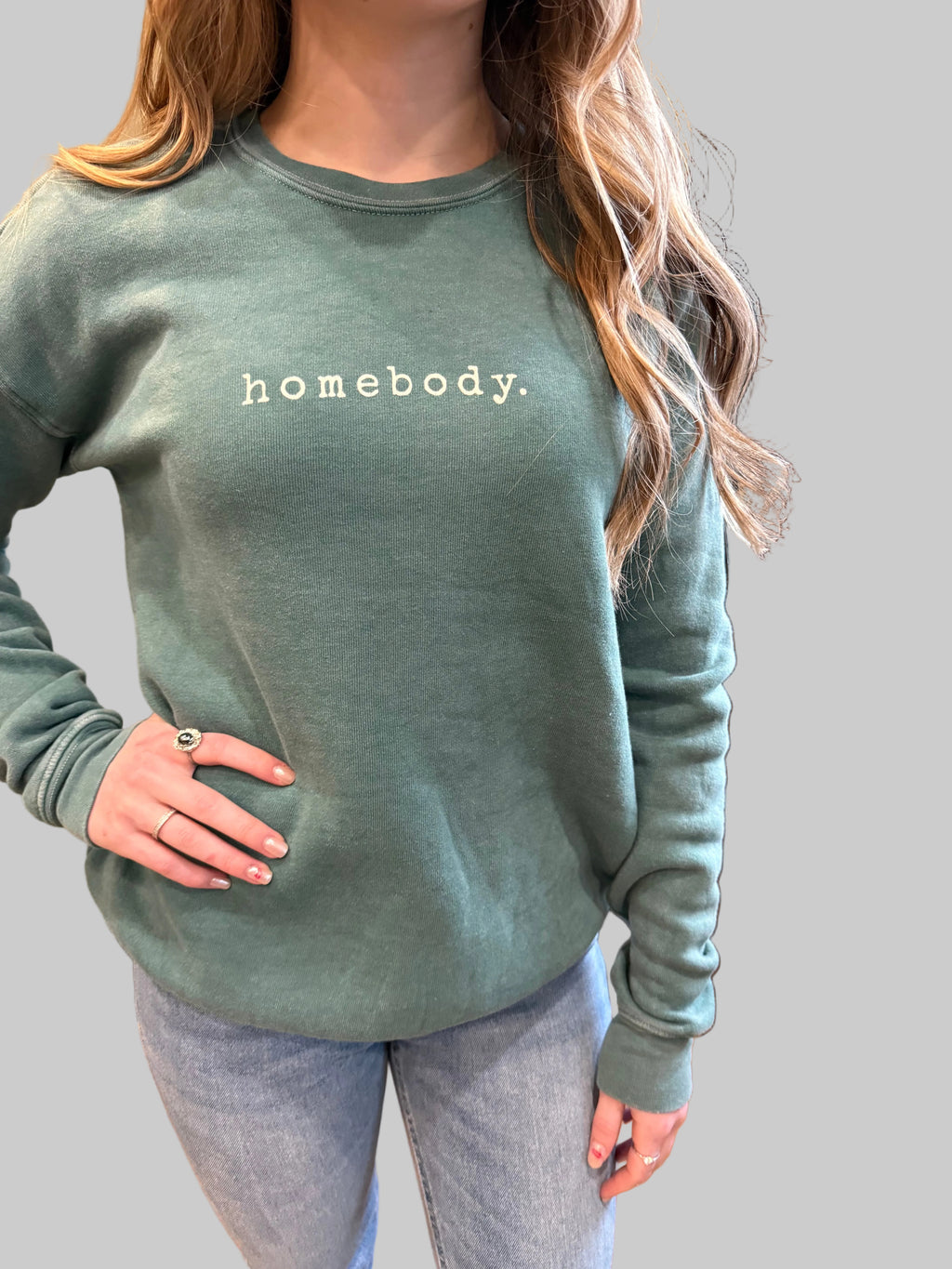 Homebody Mineral Washed Crewneck