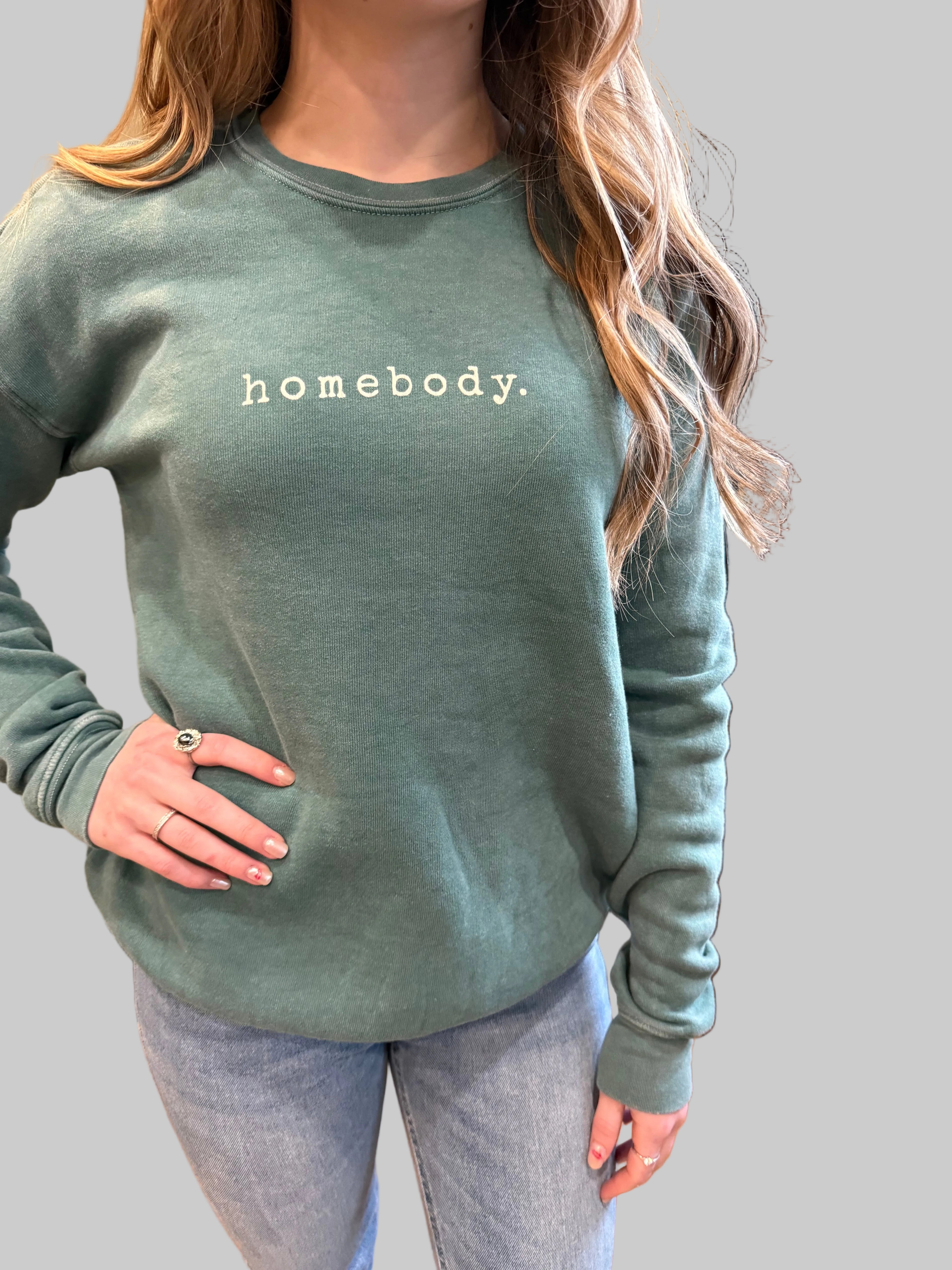 Homebody Mineral Washed Crewneck