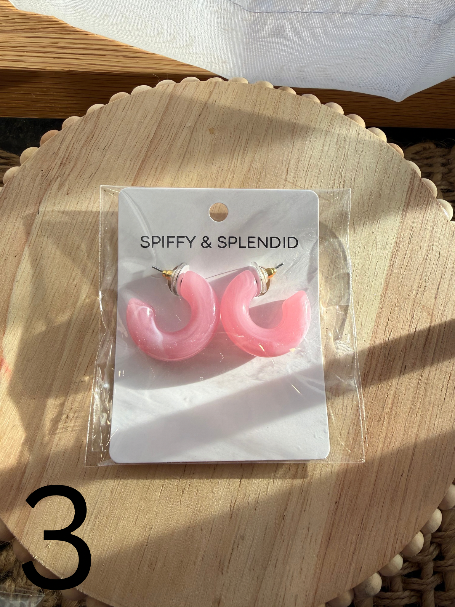 Chloe Chunky Hoops