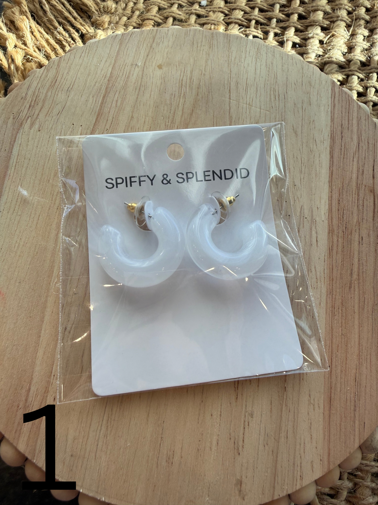 Chloe Chunky Hoops