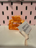 Orange Sherbert Jaw Clip