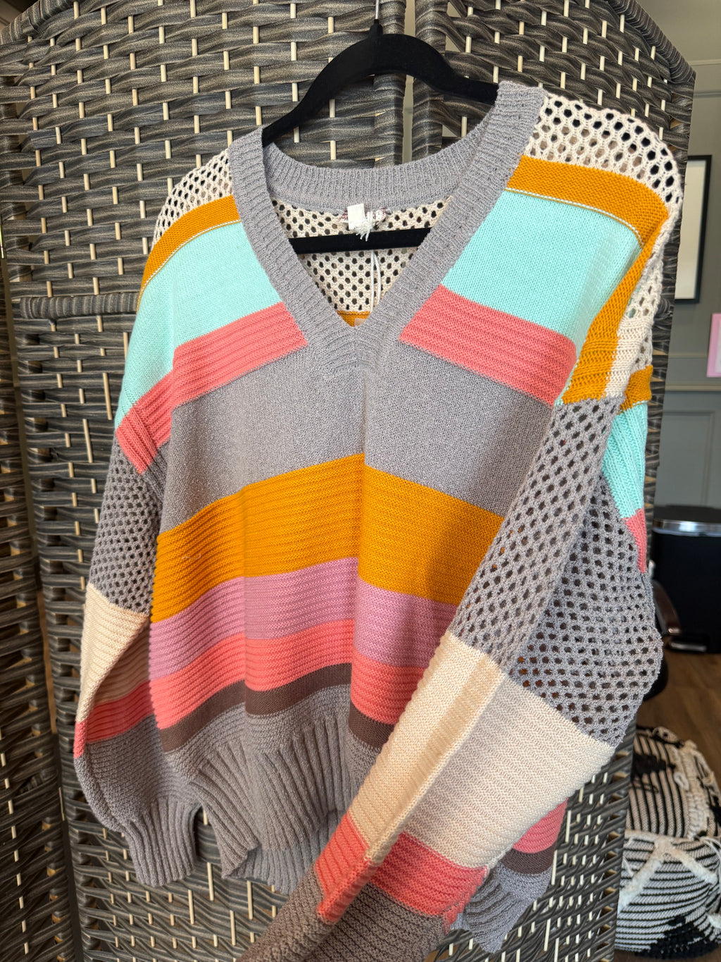 Striped Spring Sweater