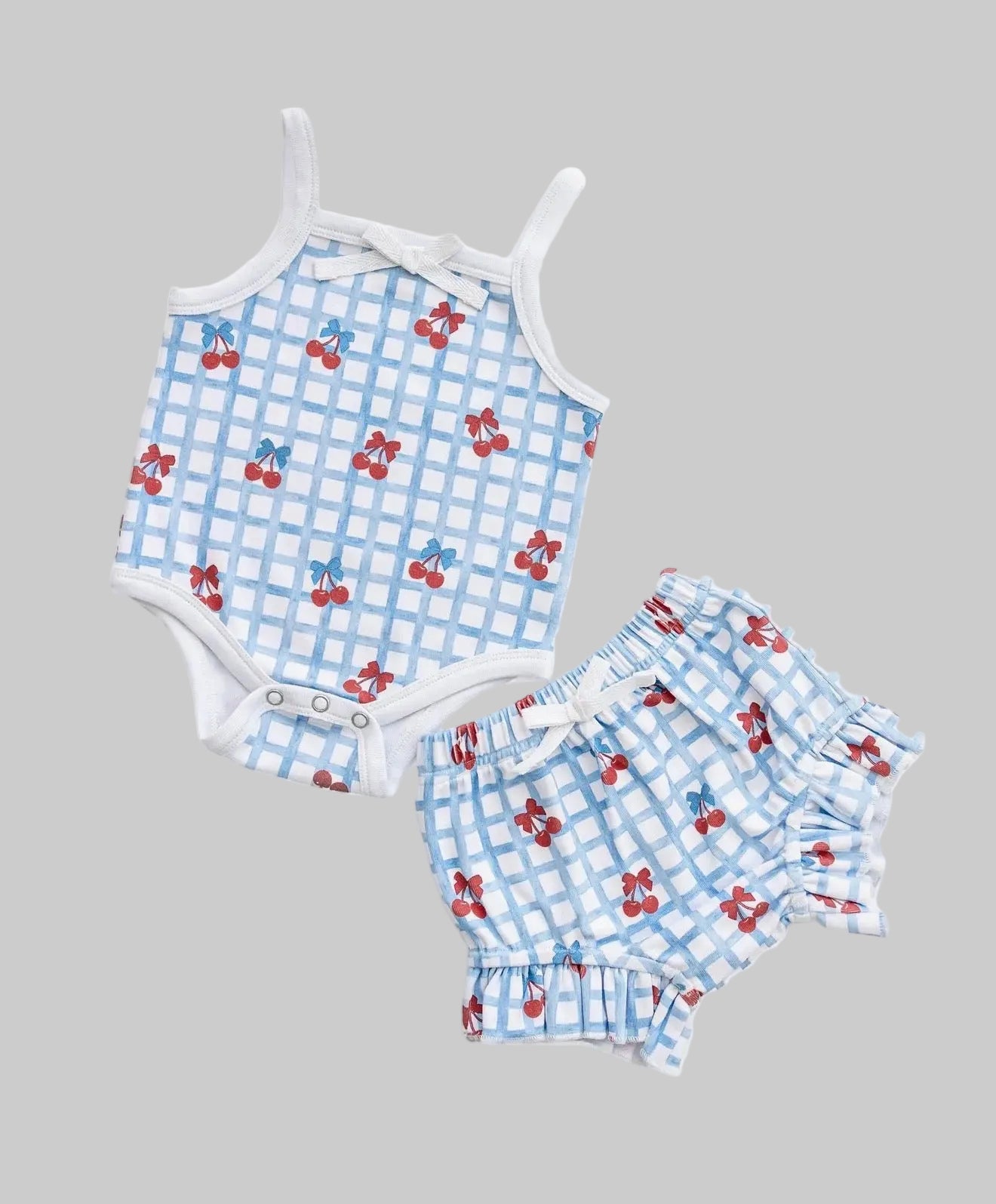 Gingham Cherries Set