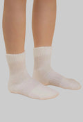 White Quarter Socks