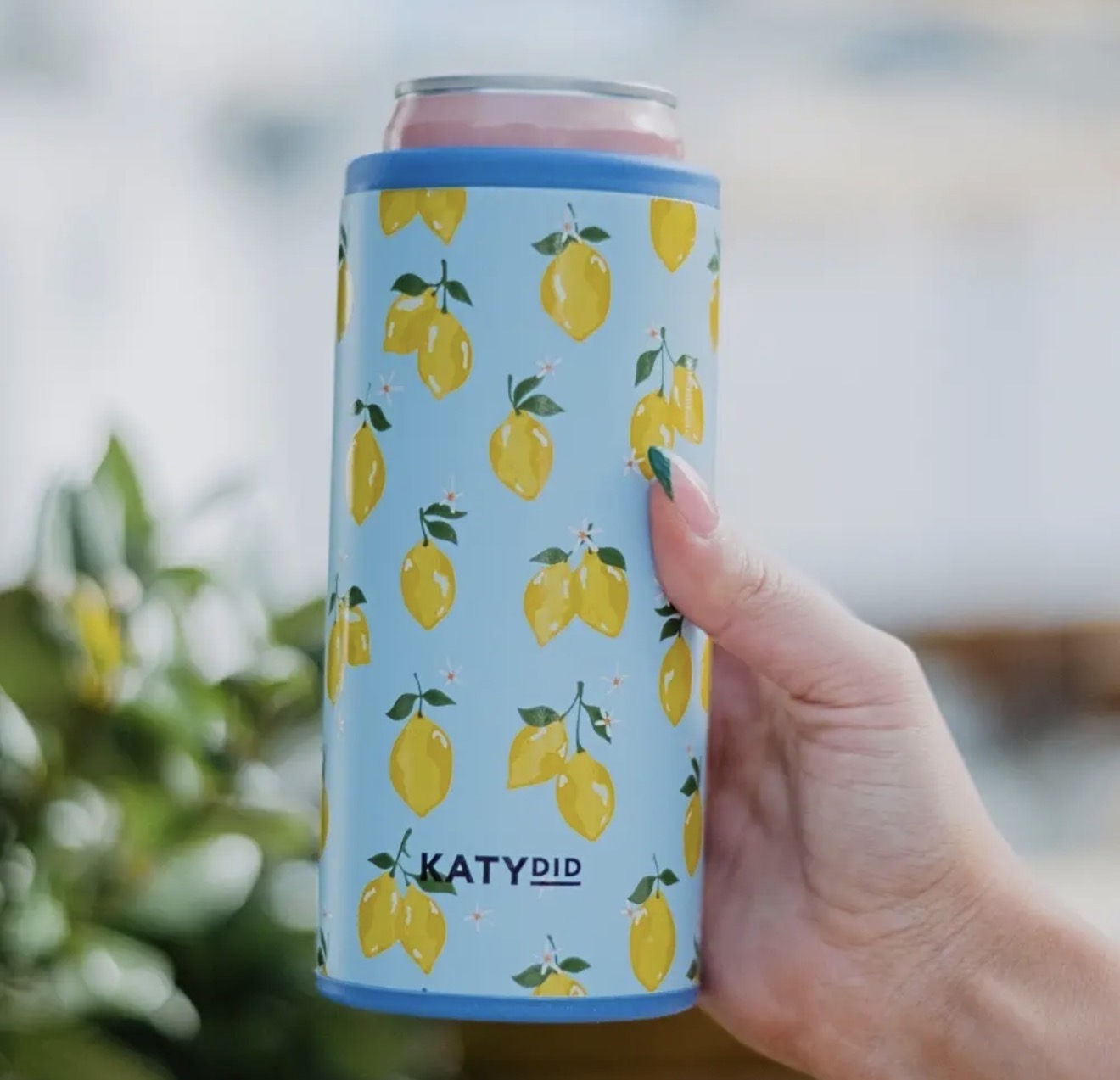 KATYDID Slim Can Coozie