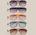 Vintage Gradient Aviator Sunglasses